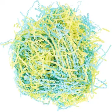 Бумажный наполнитель Микс Пастель , желтый, голубой, 100 гр. обложка книги