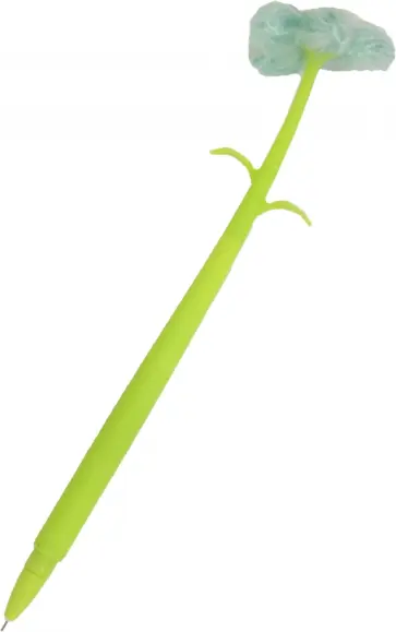 Ручка гелевая Цветочек, синяя, в ассортименте обложка книги