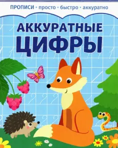 Аккуратные цифры обложка книги
