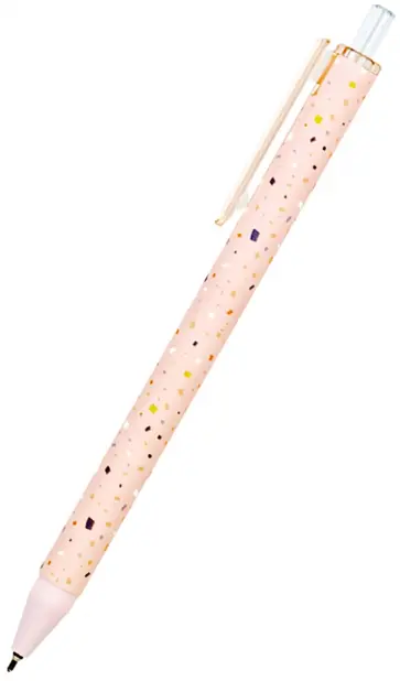 Ручка шариковая автоматическая Light details, 0,7 мм., синяя обложка книги