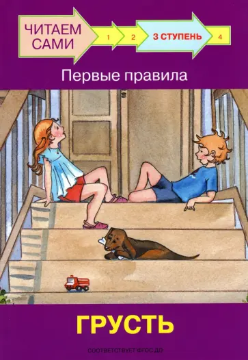 Левченко, Ребрикова - Ступень 3. Первые правила. Грусть обложка книги
