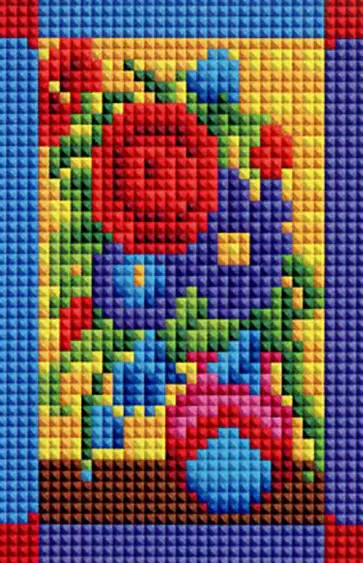 Алмазная мозаика Красивый букет обложка книги