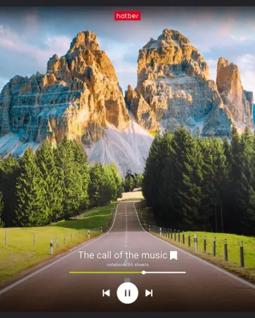 Тетрадь Музыка зовет, А5, 96 листов, клетка, в ассортименте обложка книги