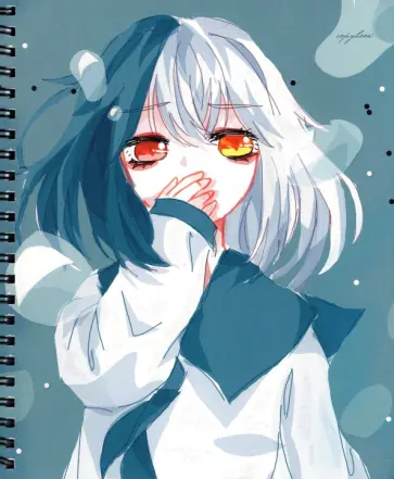 Тетради Девушки аниме, А5, 48 листов, клетка, в ассортименте обложка книги