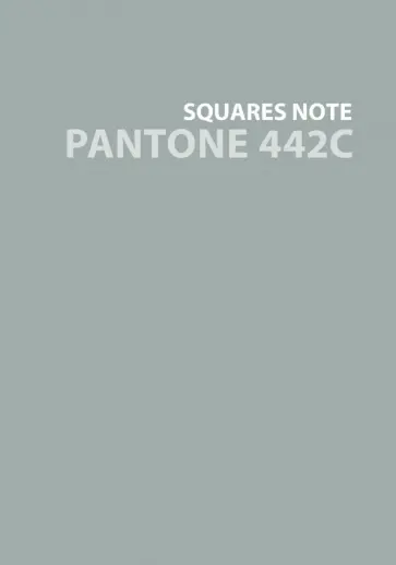 Тетрадь Pantone line 6, А6+, 80 листов, клетка обложка книги