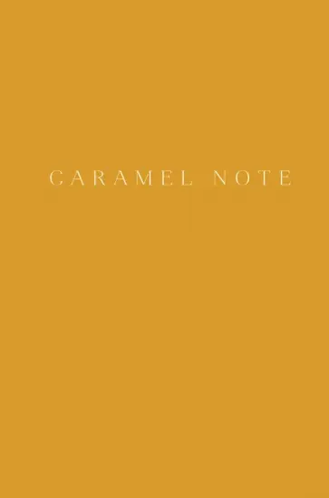Caramel Note. Блокнот с карамельными страницами обложка книги