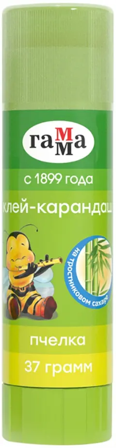 Клей-карандаш Пчелка, 37 гр., прозрачный обложка книги