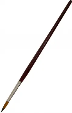 Кисть художественная № 6, синтетика, круглая обложка книги