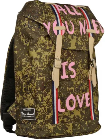 Рюкзак городский Love, камуфляж обложка книги