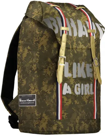 Рюкзак городской Supergirl, камуфляж обложка книги