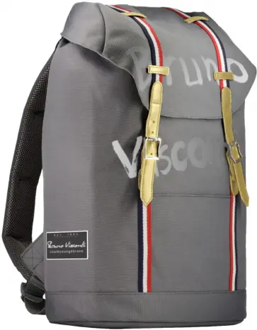 Рюкзак городской BRUNO VISCONTI, серый обложка книги