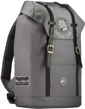 Рюкзак городской ESCAPE TEAM, серый обложка книги