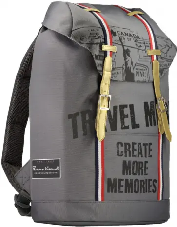 Рюкзак городской Travel, серый обложка книги