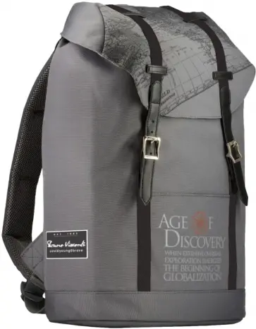 Рюкзак городской Эпоха открытий, серый обложка книги