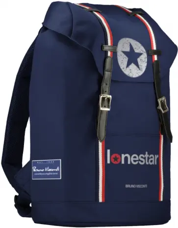 Рюкзак городской LONESTAR, синий обложка книги