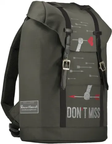 Рюкзак городской DON'T MISS, темно-серый обложка книги