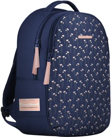 Рюкзак эргономичный, суперлегкий Маки, синий обложка книги