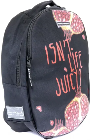 Рюкзак эргономичный суперлёгкий ГРАНАТ, черный обложка книги