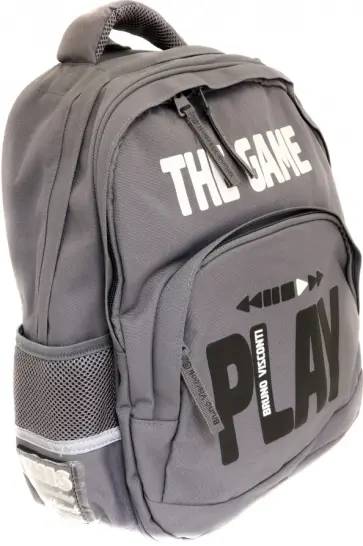 Рюкзак серый, с эргономичной спинкой, PLAY THE GAME Рюкзак серый, с эргономичной спинкой, PLAY THE GAME обложка книги