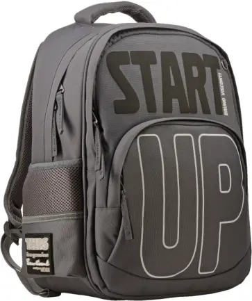Рюкзак с эргономической спинкой START UP, серый Рюкзак с эргономической спинкой START UP, серый обложка книги
