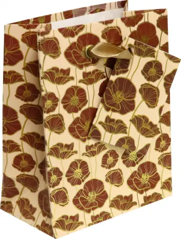 Пакет вертикальный Маки обложка книги