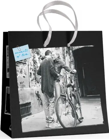 Пакет квадратный Романтические пары обложка книги