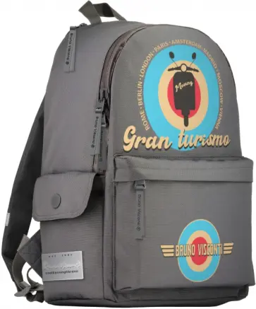 Рюкзак молодежный GRAN TURISMO, серый Рюкзак молодежный GRAN TURISMO, серый обложка книги