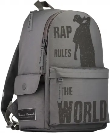 Рюкзак молодежный RAP.THE WORLD, серый Рюкзак молодежный RAP.THE WORLD, серый обложка книги