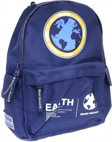 Рюкзак молодежный Планета Земля, синий Рюкзак молодежный Планета Земля, синий обложка книги