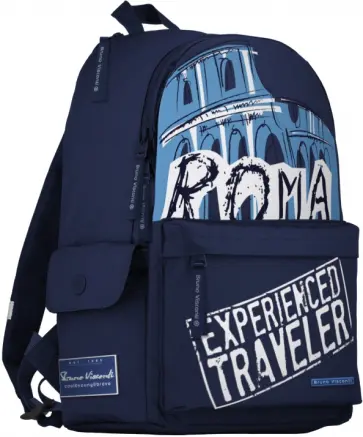 Рюкзак молодежный Рим, синий Рюкзак молодежный Рим, синий обложка книги