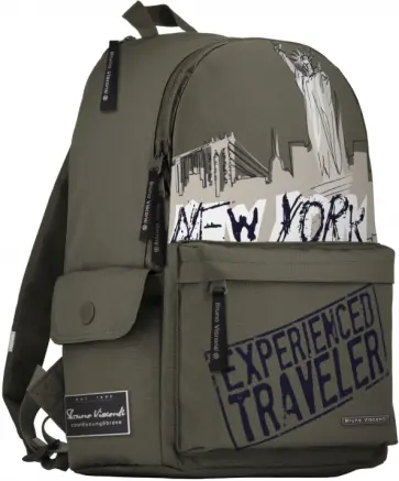 Рюкзак молодежный Нью-Йорк, темно-серый Рюкзак молодежный Нью-Йорк, темно-серый обложка книги