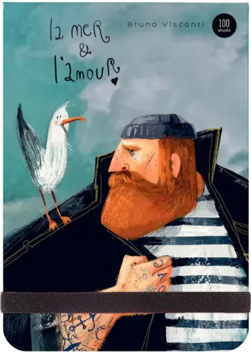 Блокнот Sailor, А6, 100 листов, клетка обложка книги