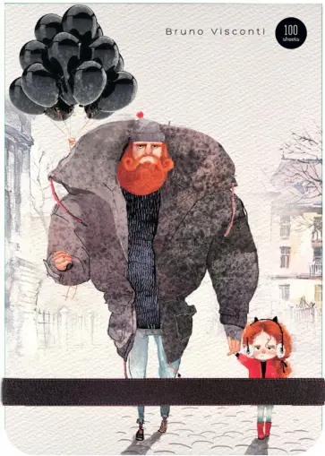 Блокнот Smart Daddy, А6, 100 листов, клетка обложка книги