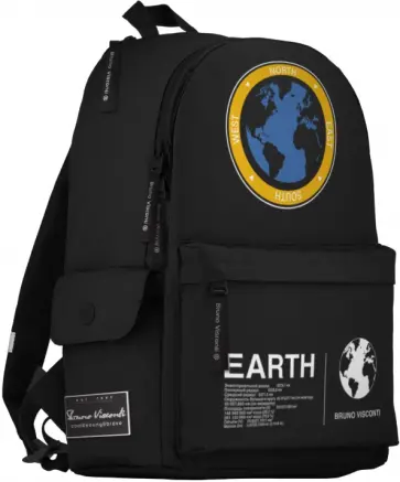 Рюкзак молодежный Планета Земля, черный Рюкзак молодежный Планета Земля, черный обложка книги