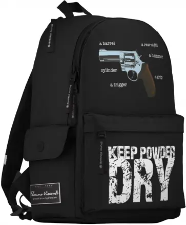 Рюкзак молодежный Револьвер, черный Рюкзак молодежный Револьвер, черный обложка книги