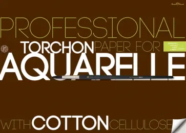 Бумага для акварели с хлопком, А2, 10 листов Бумага для акварели с хлопком, А2, 10 листов обложка книги