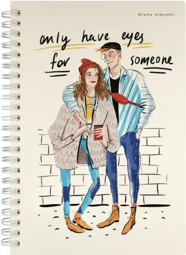 Тетрадь My Eyes on You, А5, 60 листов, клетка обложка книги