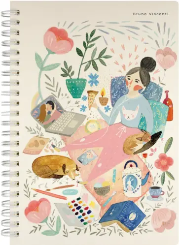 Тетрадь Relax as Russians, А5, 60 листов, клетка обложка книги