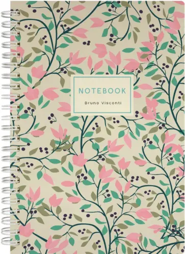 Тетрадь Цветочное счастье, А5, 60 листов, линейка обложка книги