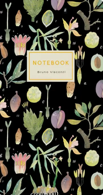 Записная книжка Ботаника, А6, 30 листов, клетка обложка книги