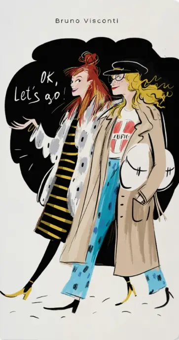 Записная книжка Стильные девчонки, А6, 30 листов, клетка обложка книги