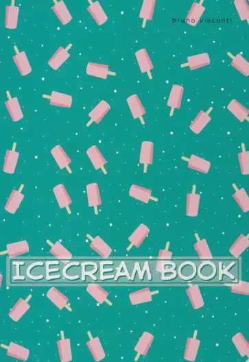 Тетрадь Ice Cream, А5, 40 листов, клетка обложка книги