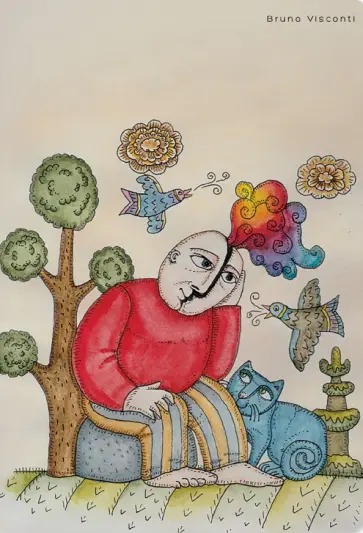 Тетрадь Мыслитель, А5, 40 листов, клетка обложка книги