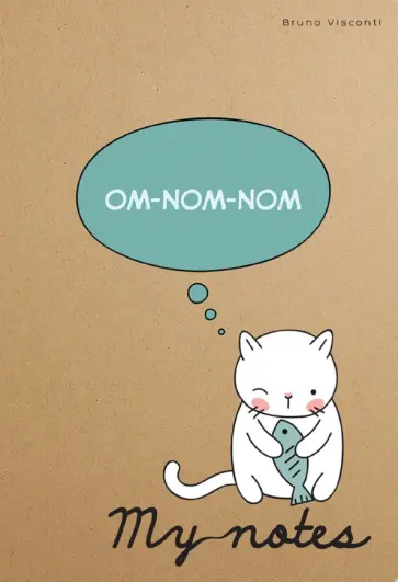 Тетрадь Cat's Breakfast, А5, 40 листов, клетка обложка книги