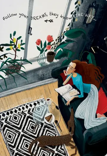 Тетрадь Follow Your Dreams, А5, 40 листов, клетка обложка книги