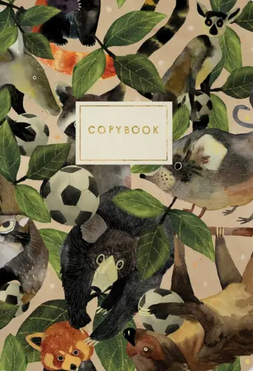 Тетрадь Forest Ball, А5, 40 листов, клетка обложка книги