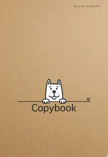 Тетрадь I'm a Dog, А5, 40 листов, клетка обложка книги