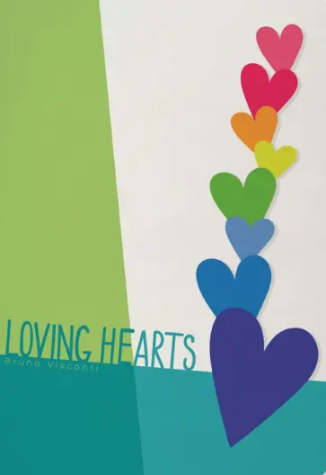 Тетрадь Loving Hearts, А5, 40 листов, клетка обложка книги