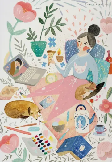 Тетрадь Relax as Russians, А5, 40 листов, клетка обложка книги