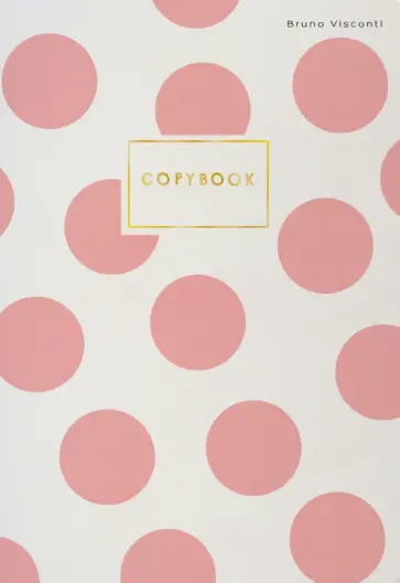 Тетрадь SALMON POLKADOT, 40 листов, клетка, А5 обложка книги